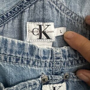 Calvin Klein short overalls size L